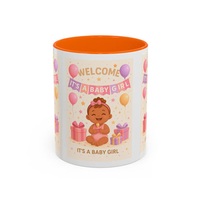 Welcome Baby Girl Coffee Mug – Celebrate with Style