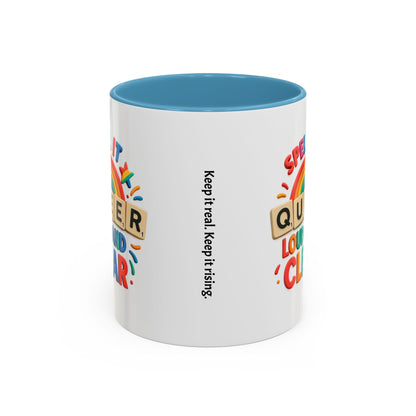 Pride Coffee Mug - Spell It Queer Loud and Clear