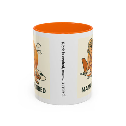 Retirement Celebration Coffee Mug - Mama is Retired