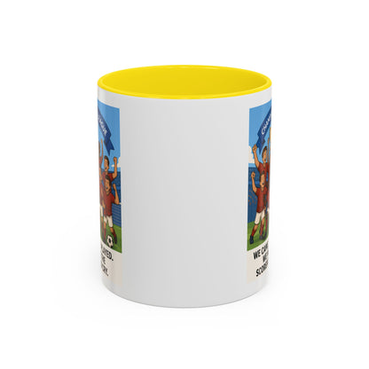 We came, We played, we conquered football Coffee Mug