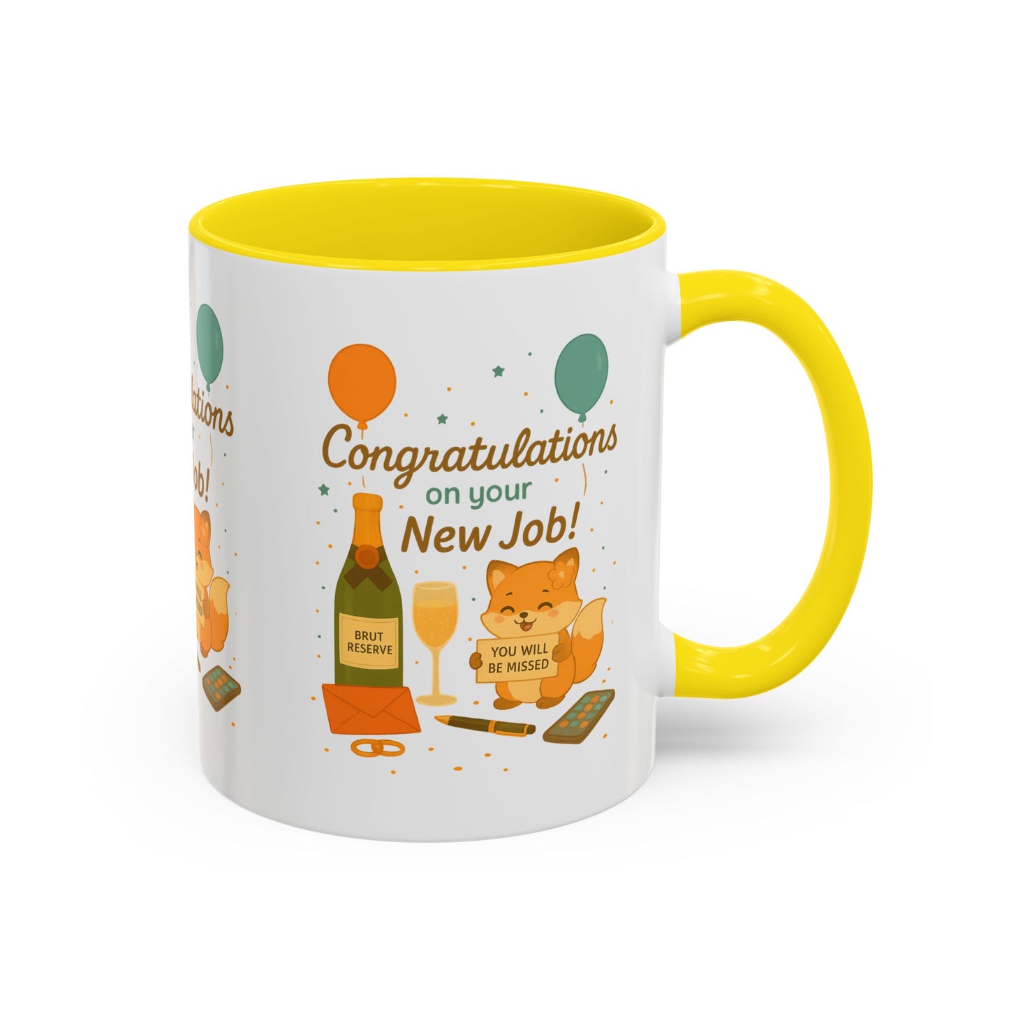 Congratulations New Job, Office Gift, Funny Coffee Cup