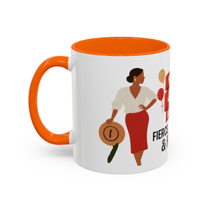 Happy 40th Birthday Coffee Mug — Fierce, Fabulous & Forty!