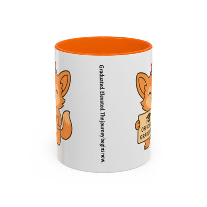 Graduation Celebration Coffee Mug - Officially Graduated Design