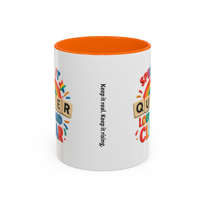 Pride Coffee Mug - Spell It Queer Loud and Clear