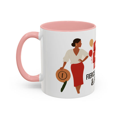 Happy 40th Birthday Coffee Mug — Fierce, Fabulous & Forty!