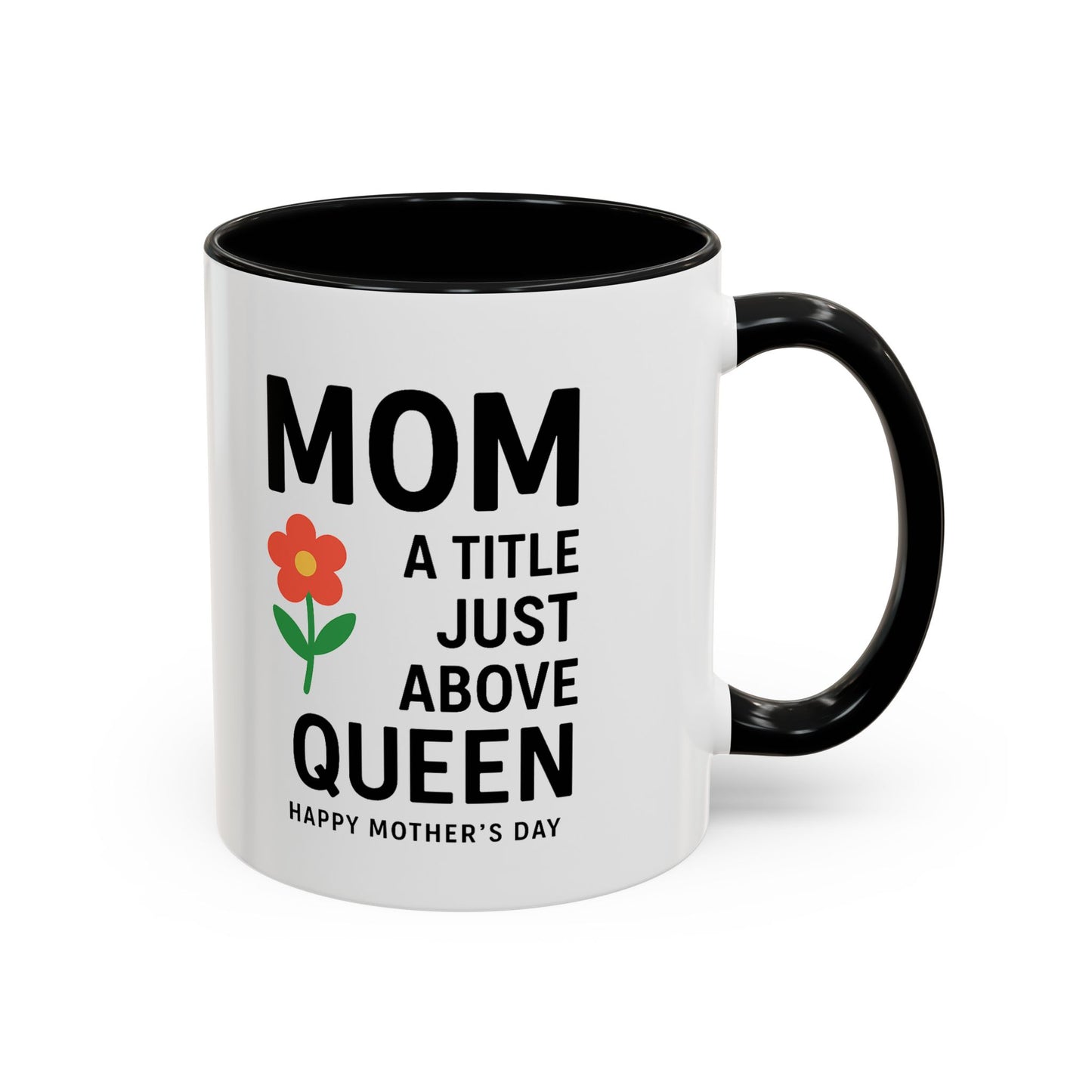 Mom's Queen Accent Coffee Mug - Perfect Gift for Mother's Day