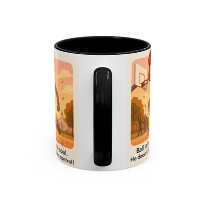 Basketball Motivational Coffee Mug for sport lovers - 11oz & 15oz with Inspirational Quote