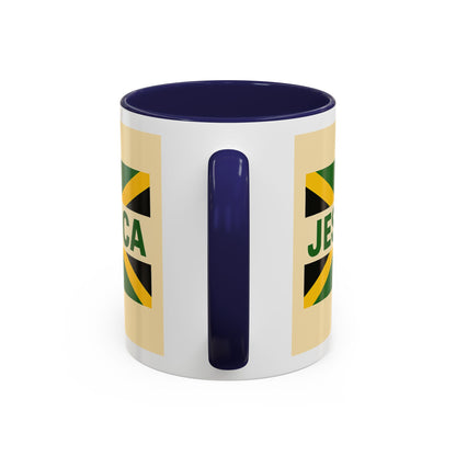 Jamaican Themed Coffee Mug - 'Jessica' with Carnival Queen Vibes