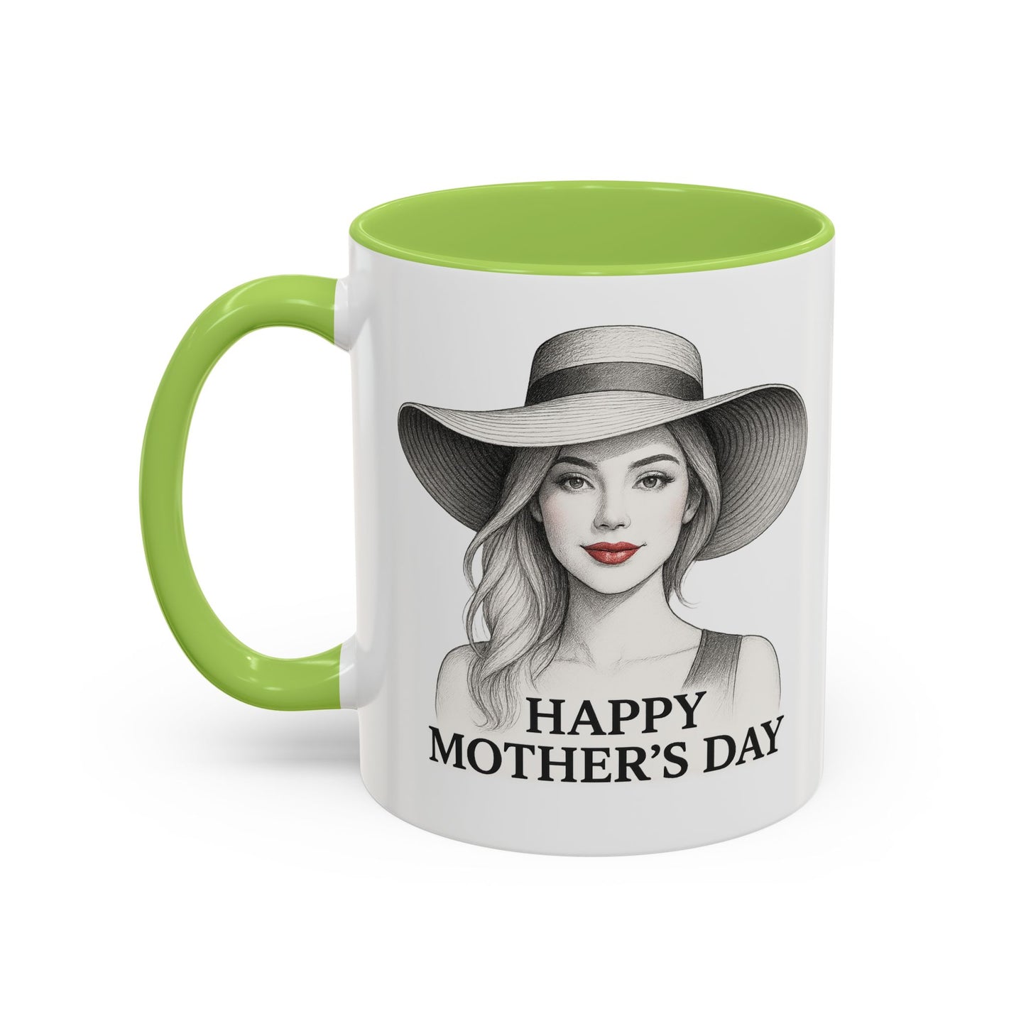 Happy Mother's Day Accent Coffee Mug - Stylish Gift for Moms