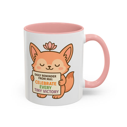 Cute Reminder Coffee Mug - Celebrate Every Tiny Victory