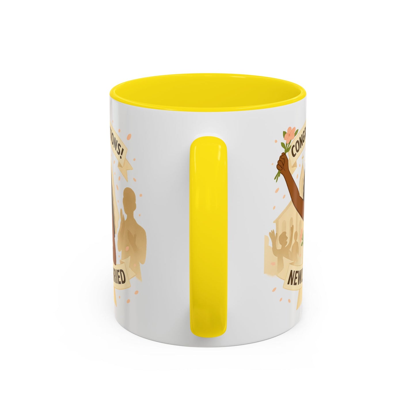 Newly Married Congratulations Coffee Mug - Celebrate Love & New Beginnings