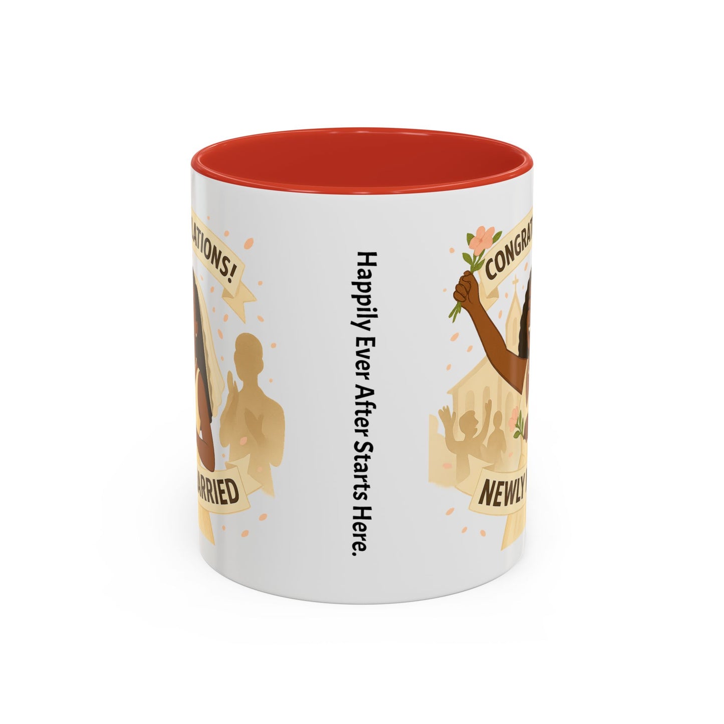 Newly Married Congratulations Coffee Mug - Celebrate Love & New Beginnings