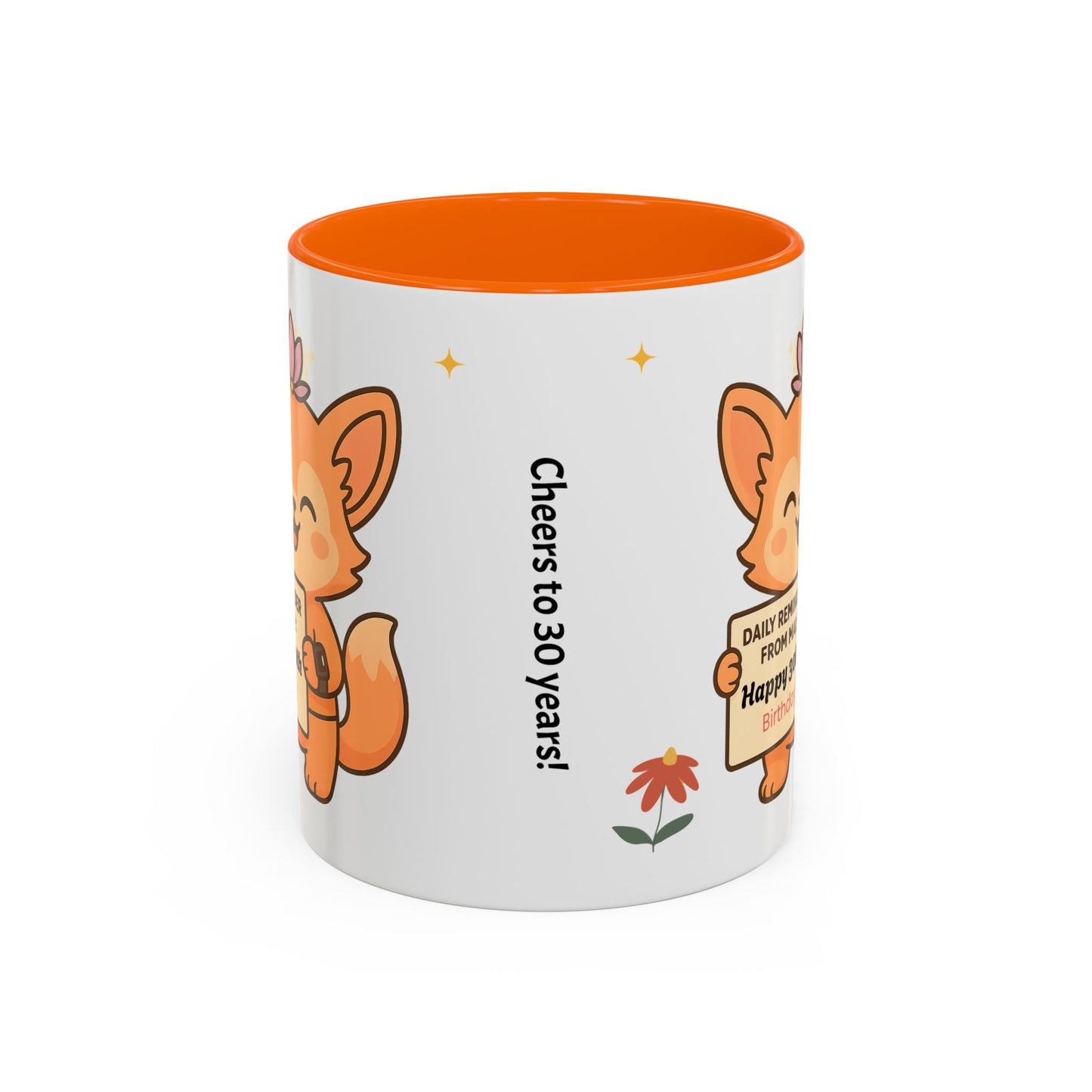 30th Birthday Coffee Mug - Gift for Milestones, Birthday Celebration