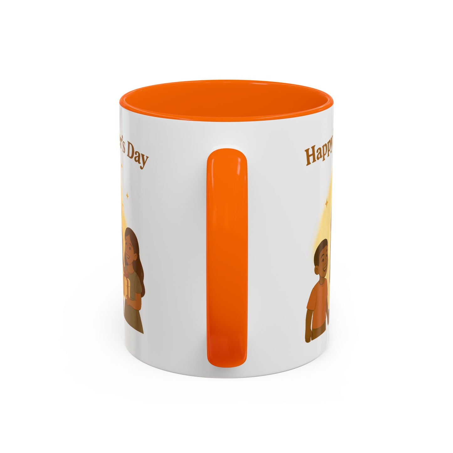 Happy Father's Day Coffee Mug - Celebrate Dad with Joyful Family Design