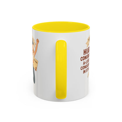 Celebratory Graduation Coffee Mug - 'You Did It!' A-Levels