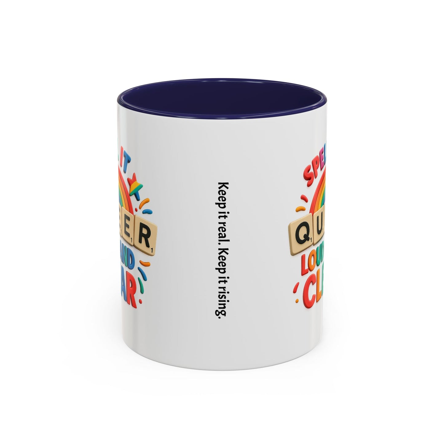 Pride Coffee Mug - Spell It Queer Loud and Clear