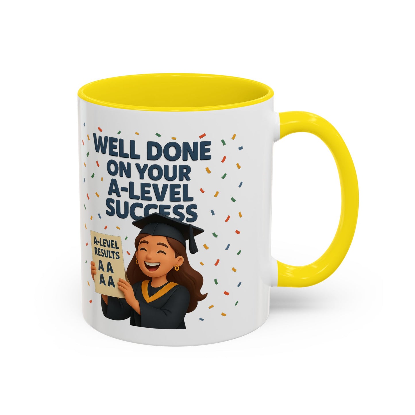 Celebratory Accent Coffee Mug - You Did It! Graduation Cheers