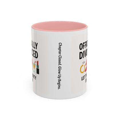 Officially Divorced Coffee Mug - Celebrate Freedom, Divorce Party Mug, Gift for Her, Sassy Humor, New Beginnings