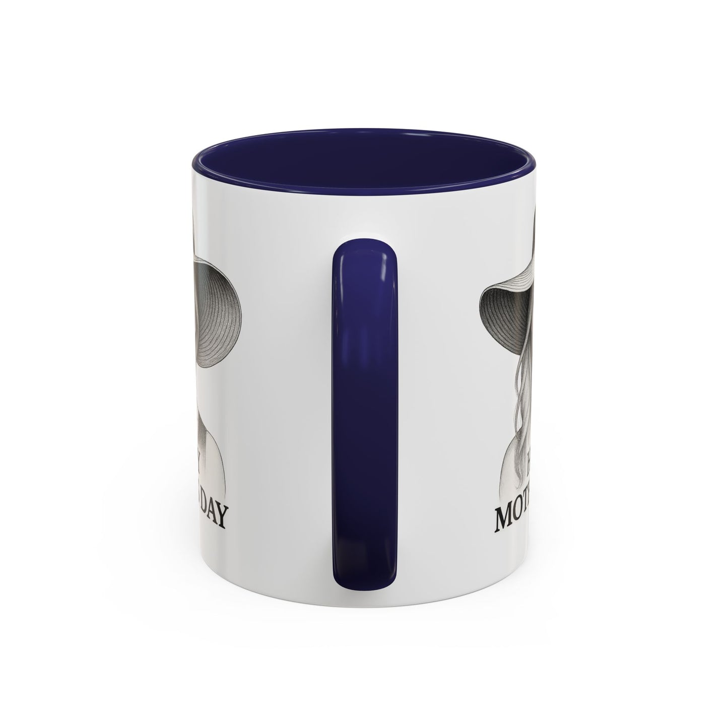 Happy Mother's Day Accent Coffee Mug - Stylish Gift for Moms