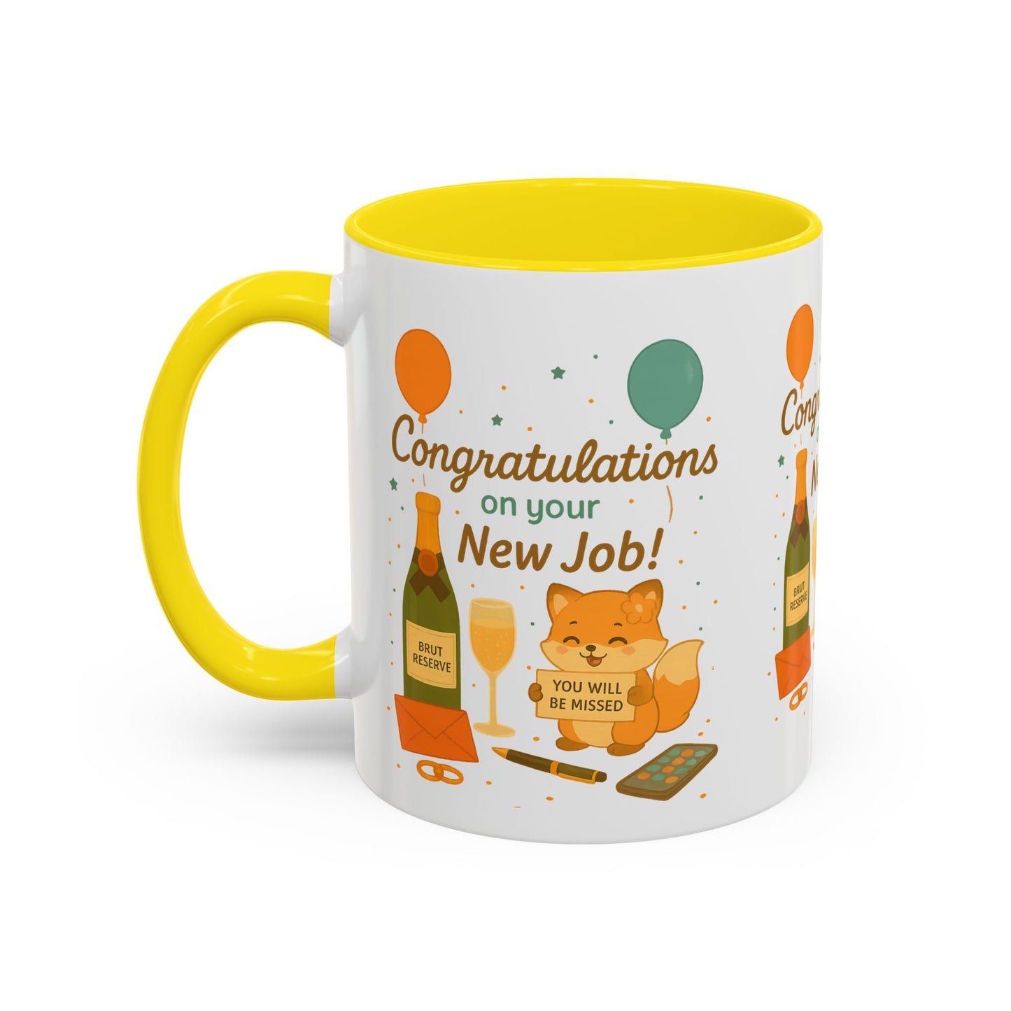 Congratulations New Job, Office Gift, Funny Coffee Cup
