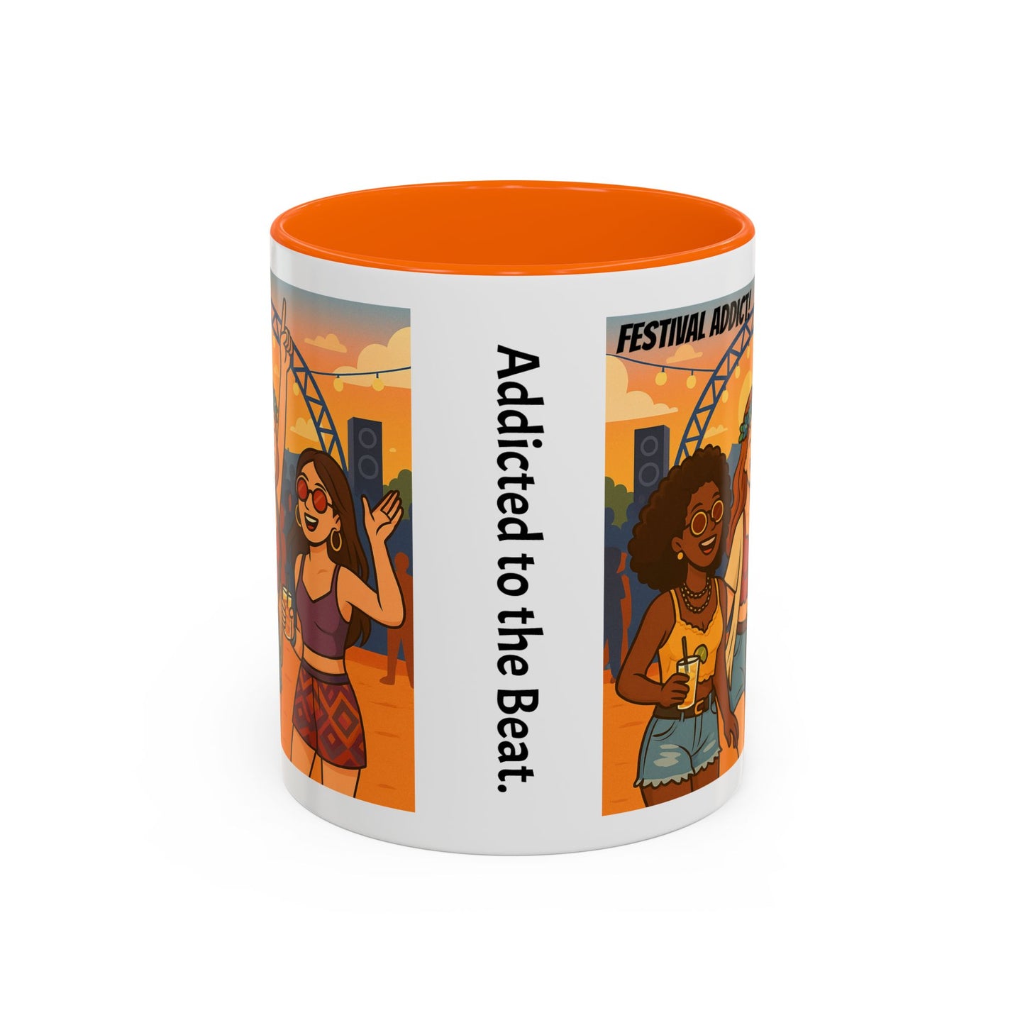 Festival Addict Coffee Mug - Celebrate the Beat in Style!