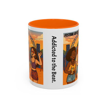 Festival Addict Coffee Mug - Celebrate the Beat in Style!