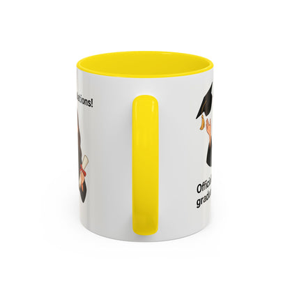 Graduation Celebration Coffee Mug - Congrats Grad Gift