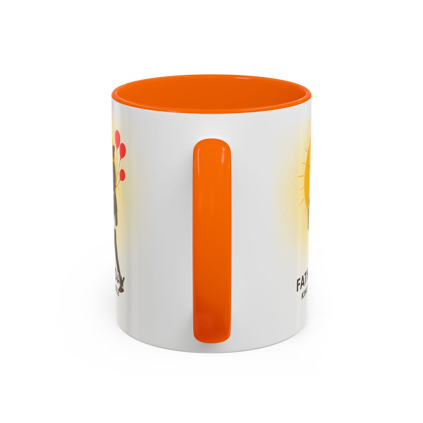 Father's Day Accent Coffee Mug - King of the Castle Design