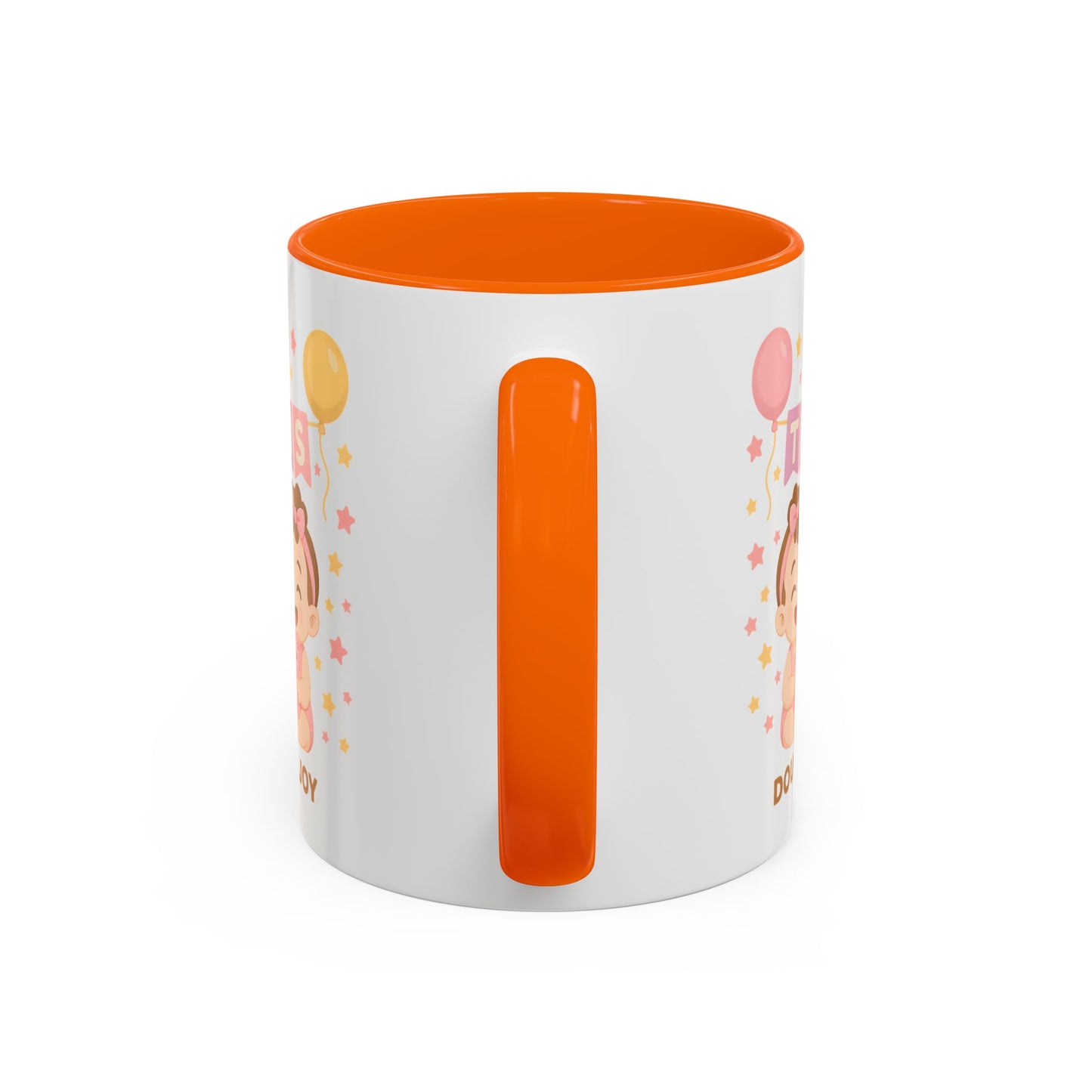 Twin Celebration Coffee Mug, Cute Twins Mug for Parents, Baby Shower Gift, Personalized Coffee Cup, Double the Joy Mug