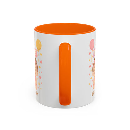Twin Celebration Coffee Mug, Cute Twins Mug for Parents, Baby Shower Gift, Personalized Coffee Cup, Double the Joy Mug