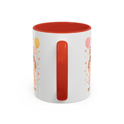 Twin Celebration Coffee Mug, Cute Twins Mug for Parents, Baby Shower Gift, Personalized Coffee Cup, Double the Joy Mug