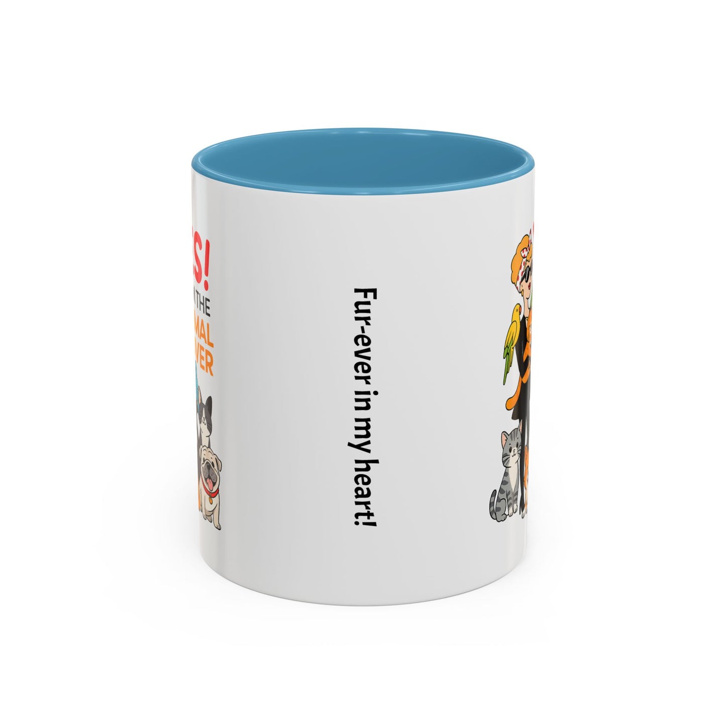 Animal Lover Coffee Mug - Perfect Gift for Pet Owners, Animal Enthusiasts, Dog Lovers, Cat Lovers
