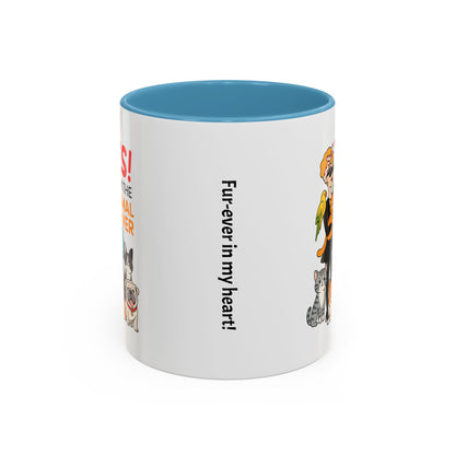 Animal Lover Coffee Mug - Perfect Gift for Pet Owners, Animal Enthusiasts, Dog Lovers, Cat Lovers