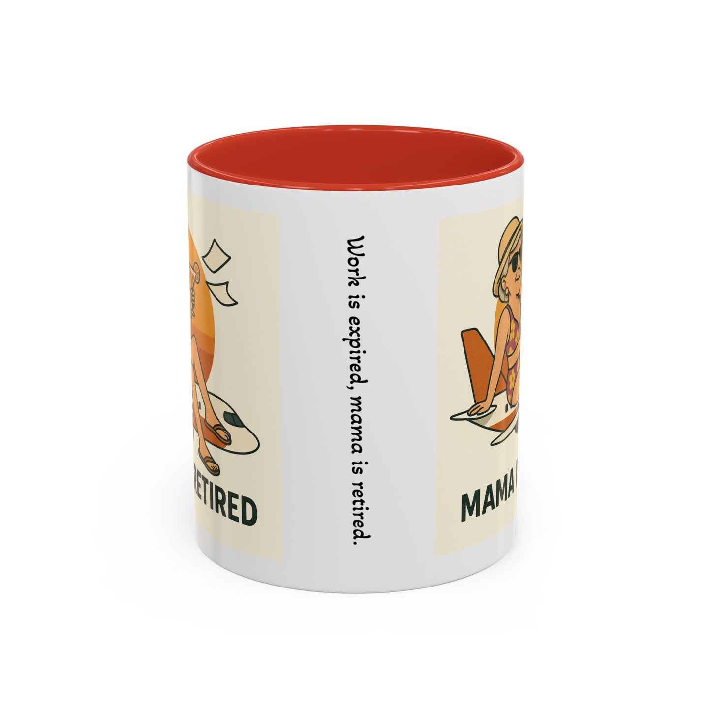 Retirement Celebration Coffee Mug - Mama is Retired