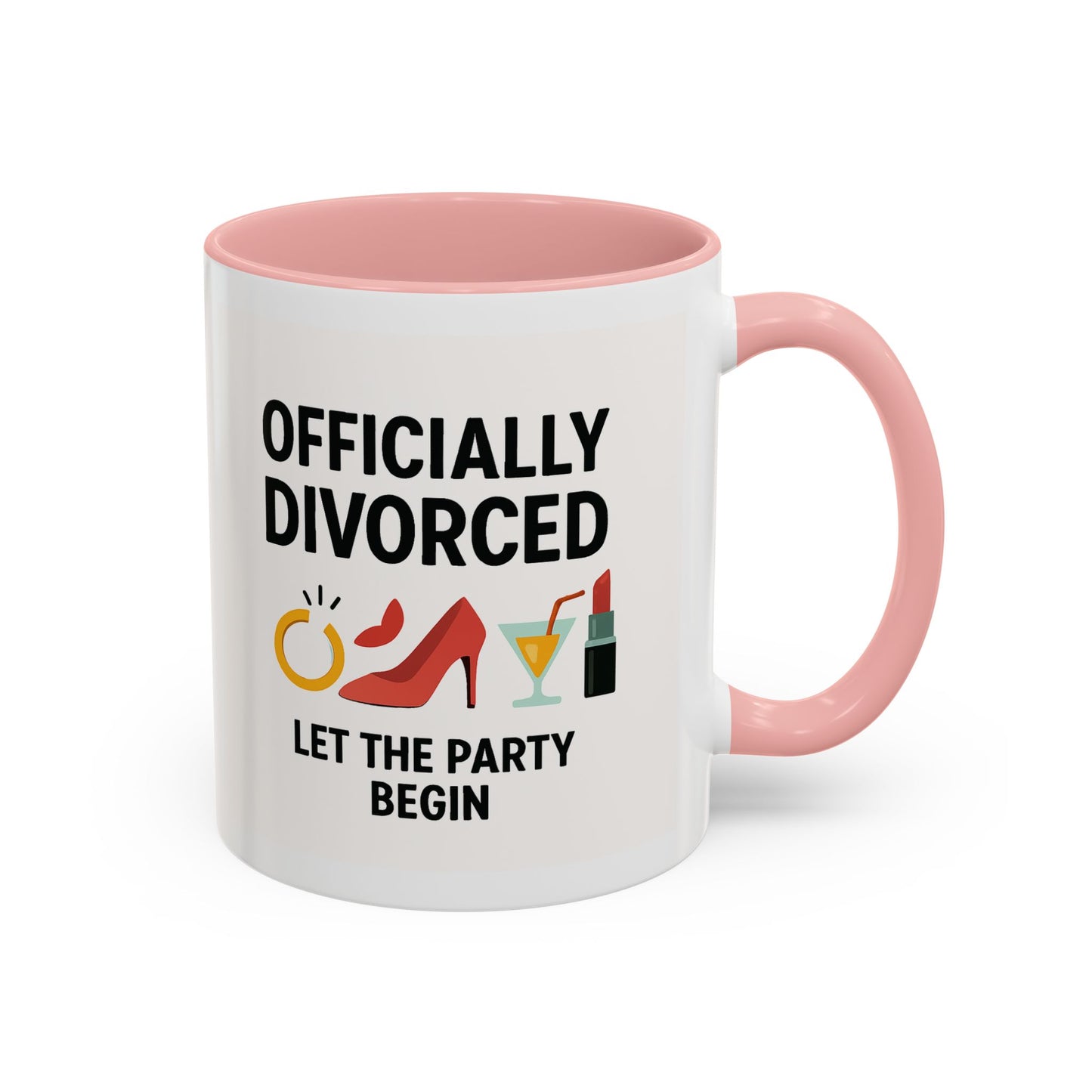 Officially Divorced Coffee Mug - Celebrate Freedom, Divorce Party Mug, Gift for Her, Sassy Humor, New Beginnings
