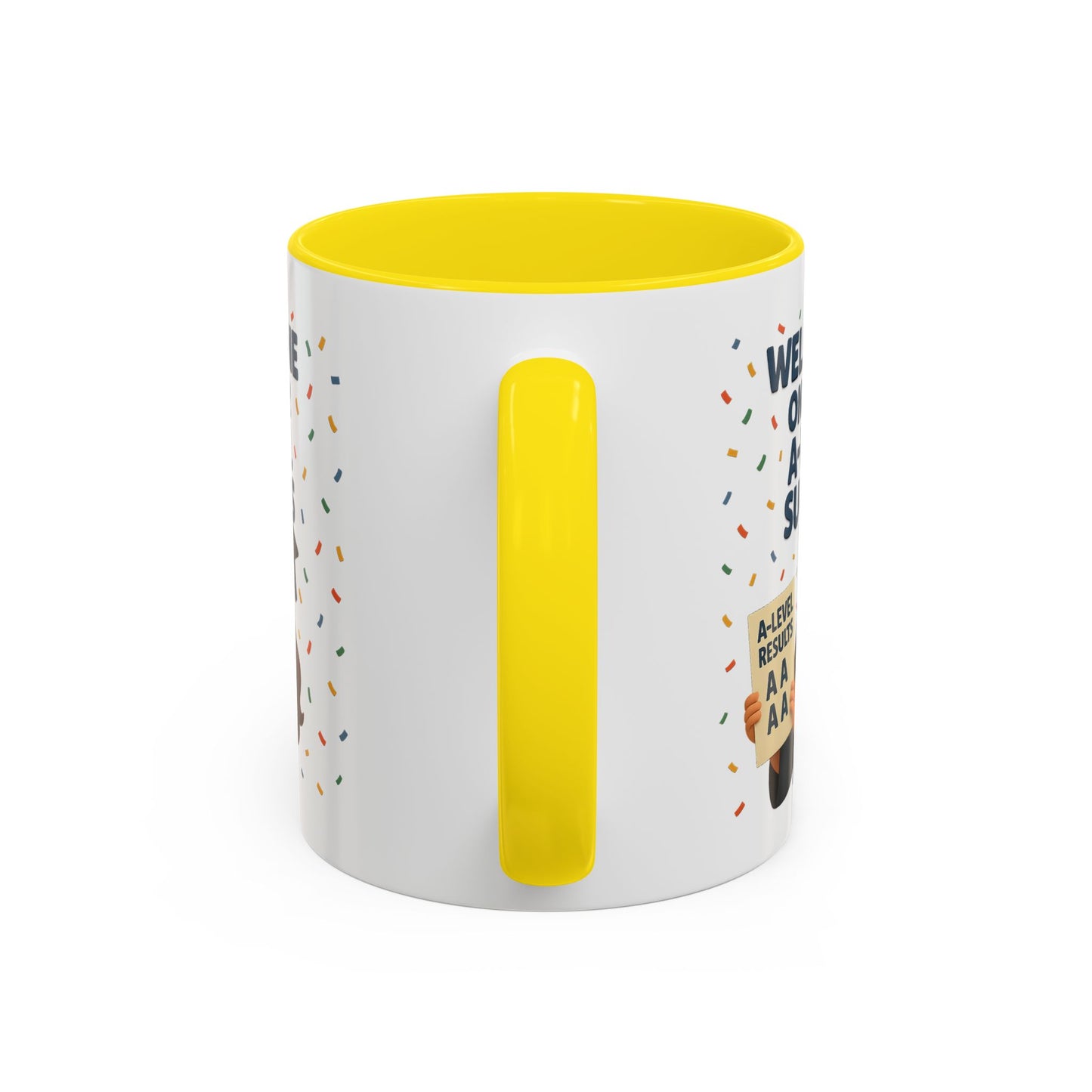 Celebratory Accent Coffee Mug - You Did It! Graduation Cheers