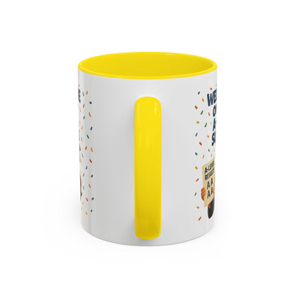 Celebratory Accent Coffee Mug - You Did It! Graduation Cheers