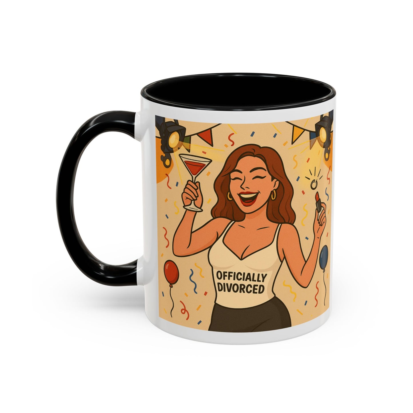 Officially Divorced Celebration Coffee Mug - Cheers to New Beginnings!