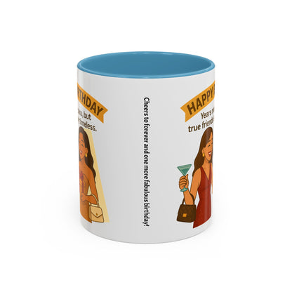 Timeless Birthday Accent Coffee Mug - Perfect Gift for Celebrations