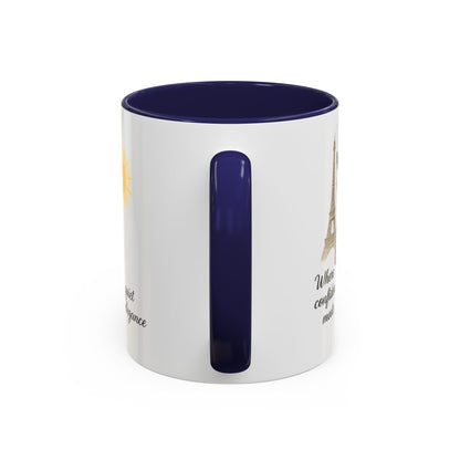 Elegant Confidence Coffee Mug - Inspiring Quote & Chic Design for Tea Lovers, Gifts for Her, Home Office Decor, Parisian Style
