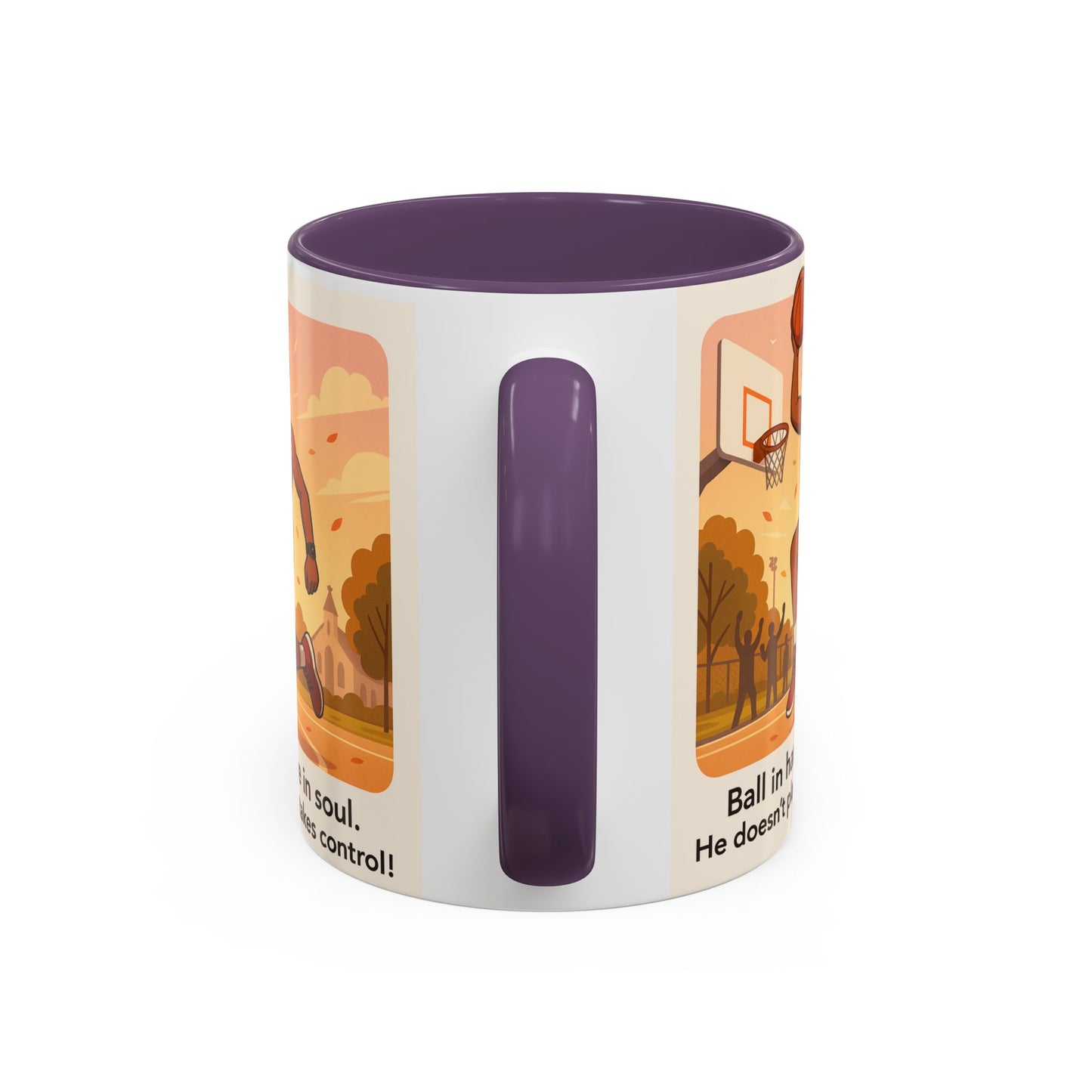 Basketball Motivational Coffee Mug for sport lovers - 11oz & 15oz with Inspirational Quote