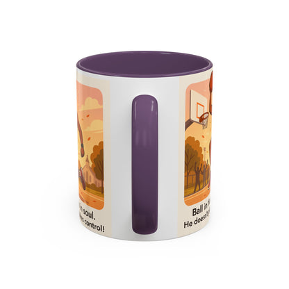Basketball Motivational Coffee Mug for sport lovers - 11oz & 15oz with Inspirational Quote