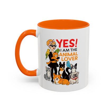 Animal Lover Coffee Mug - Perfect Gift for Pet Owners, Animal Enthusiasts, Dog Lovers, Cat Lovers