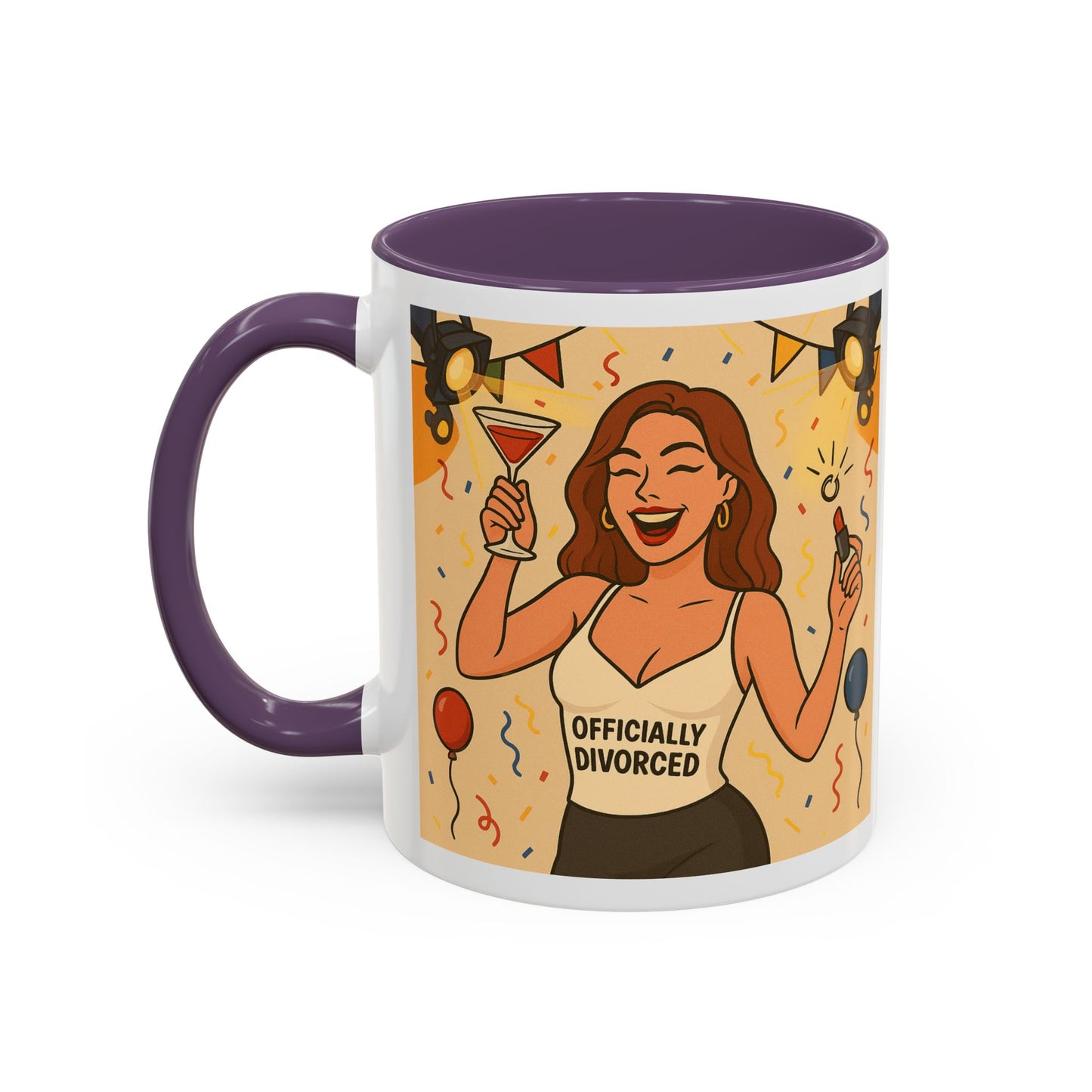 Officially Divorced Celebration Coffee Mug - Cheers to New Beginnings!