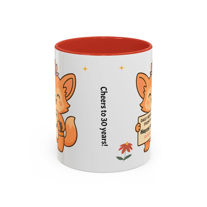 30th Birthday Coffee Mug - Gift for Milestones, Birthday Celebration