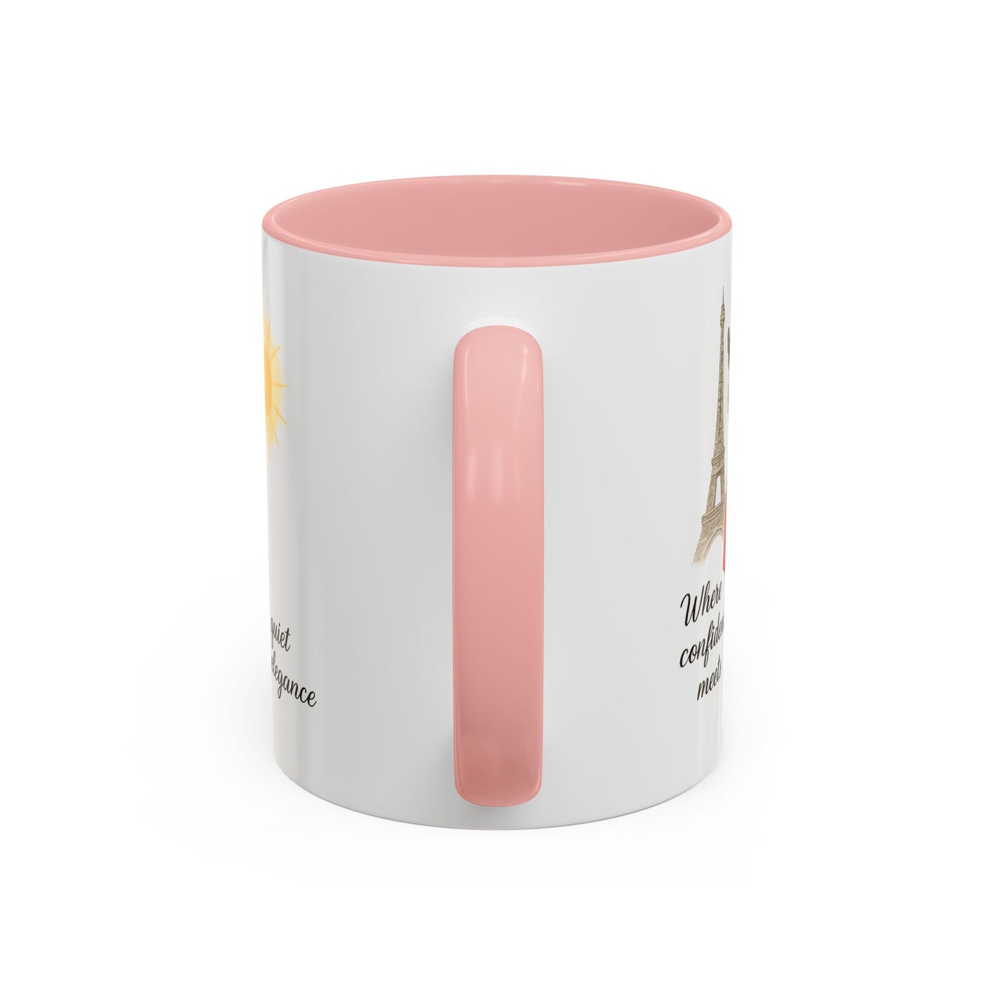 Elegant Confidence Coffee Mug - Inspiring Quote & Chic Design for Tea Lovers, Gifts for Her, Home Office Decor, Parisian Style
