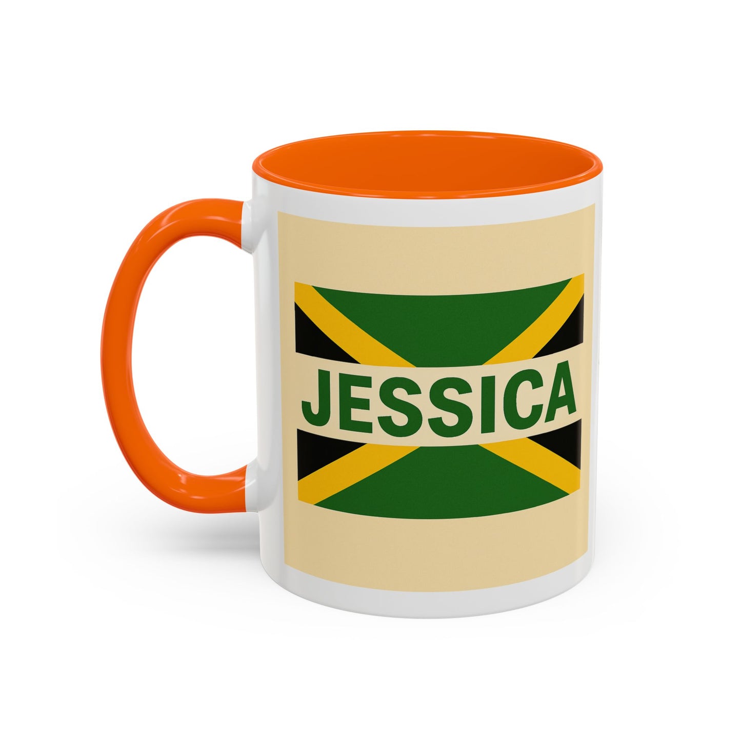 Jamaican Themed Coffee Mug - 'Jessica' with Carnival Queen Vibes