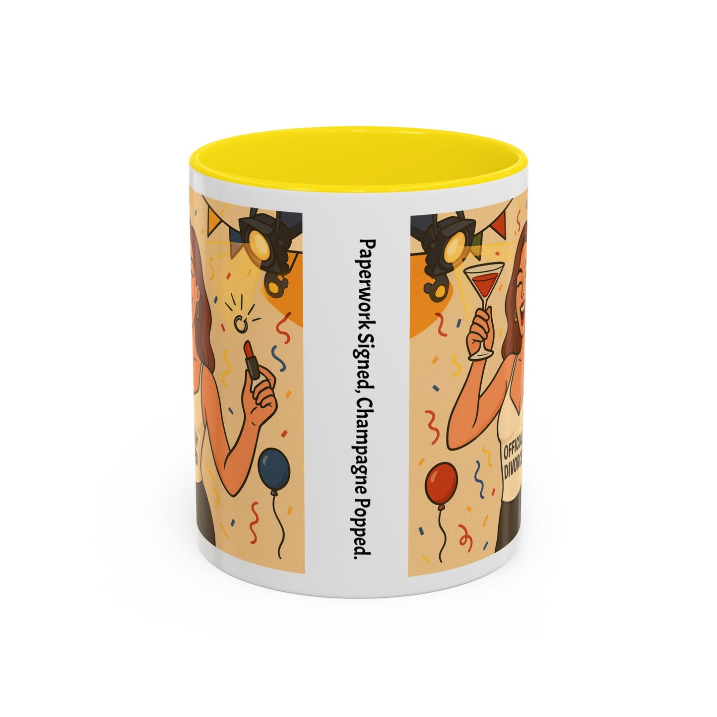 Officially Divorced Celebration Coffee Mug - Cheers to New Beginnings!