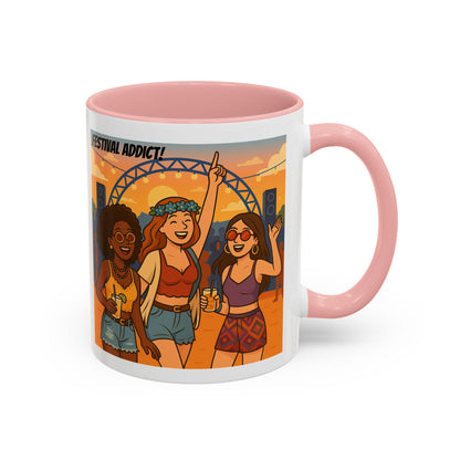 Festival Addict Coffee Mug - Celebrate the Beat in Style!