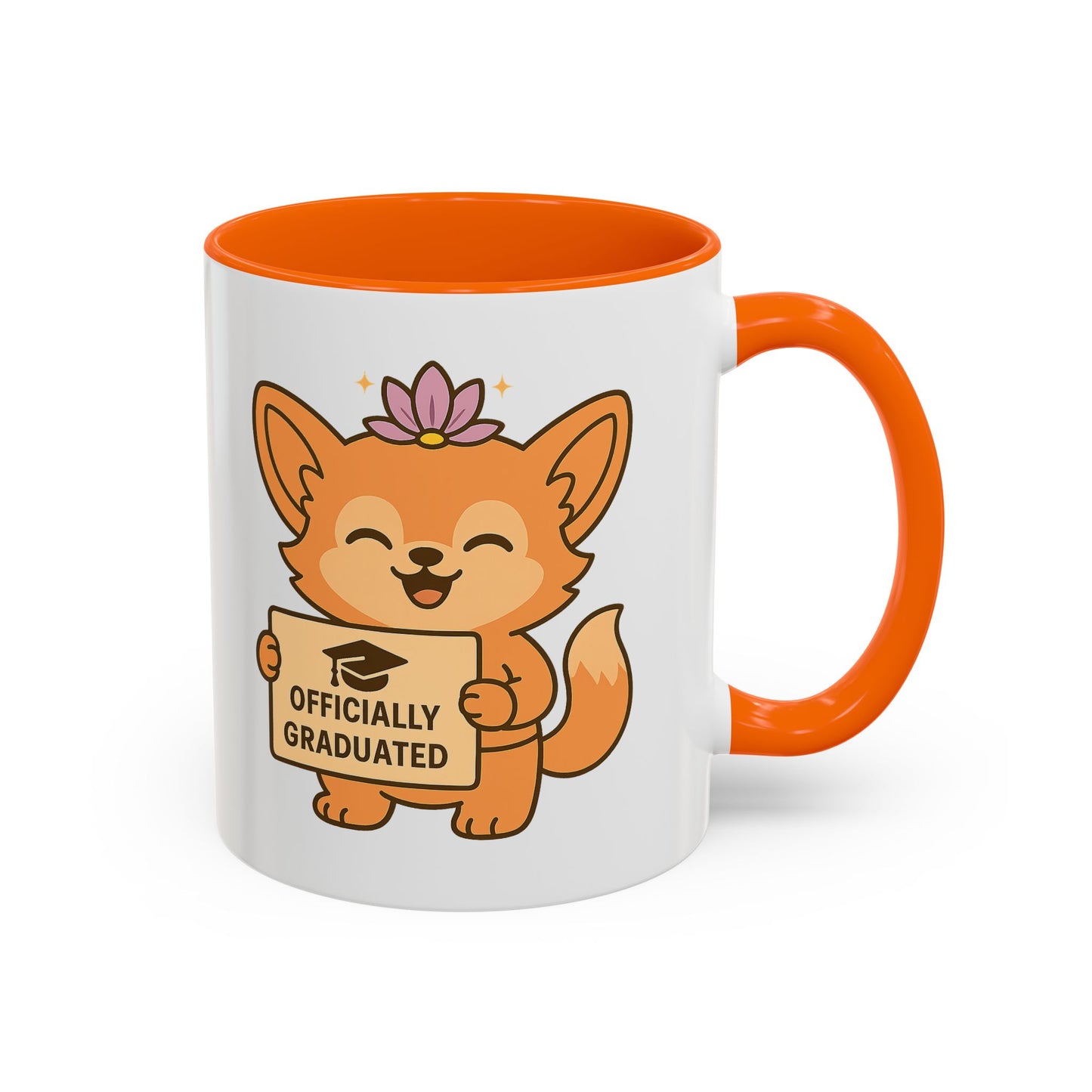 Graduation Celebration Coffee Mug - Officially Graduated Design